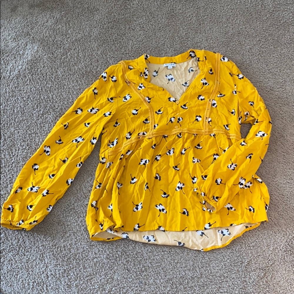 Love Fire floral top